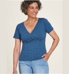 Снимка на Dark blue Tranquillo Women's Patterned Tičko - Women