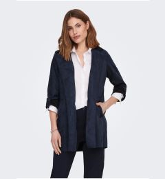 Снимка на Dark blue women's coat in suede finish ONLY Joline - Women's