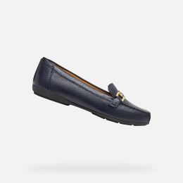 Снимка на Dark Blue Women's Geox Annytah Loafers - Women's