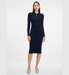 Снимка на Dark blue women's midi dress ORSAY - Women's