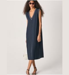 Снимка на Dark blue women's midi dress Pepe Jeans Matilda - Women's