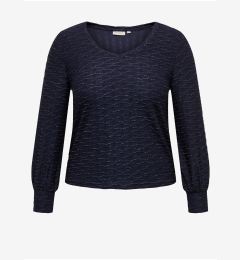 Снимка на Dark blue women's patterned blouse ONLY CARMAKOMA Astra - Women