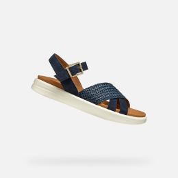 Снимка на Dark blue women's sandals Geox XAN2S - Women's