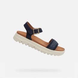 Снимка на Dark blue women's sandals Geox Xand 2.1 S - Women's