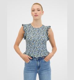 Снимка на Dark blue women's short-sleeved T-shirt ORSAY - Women's