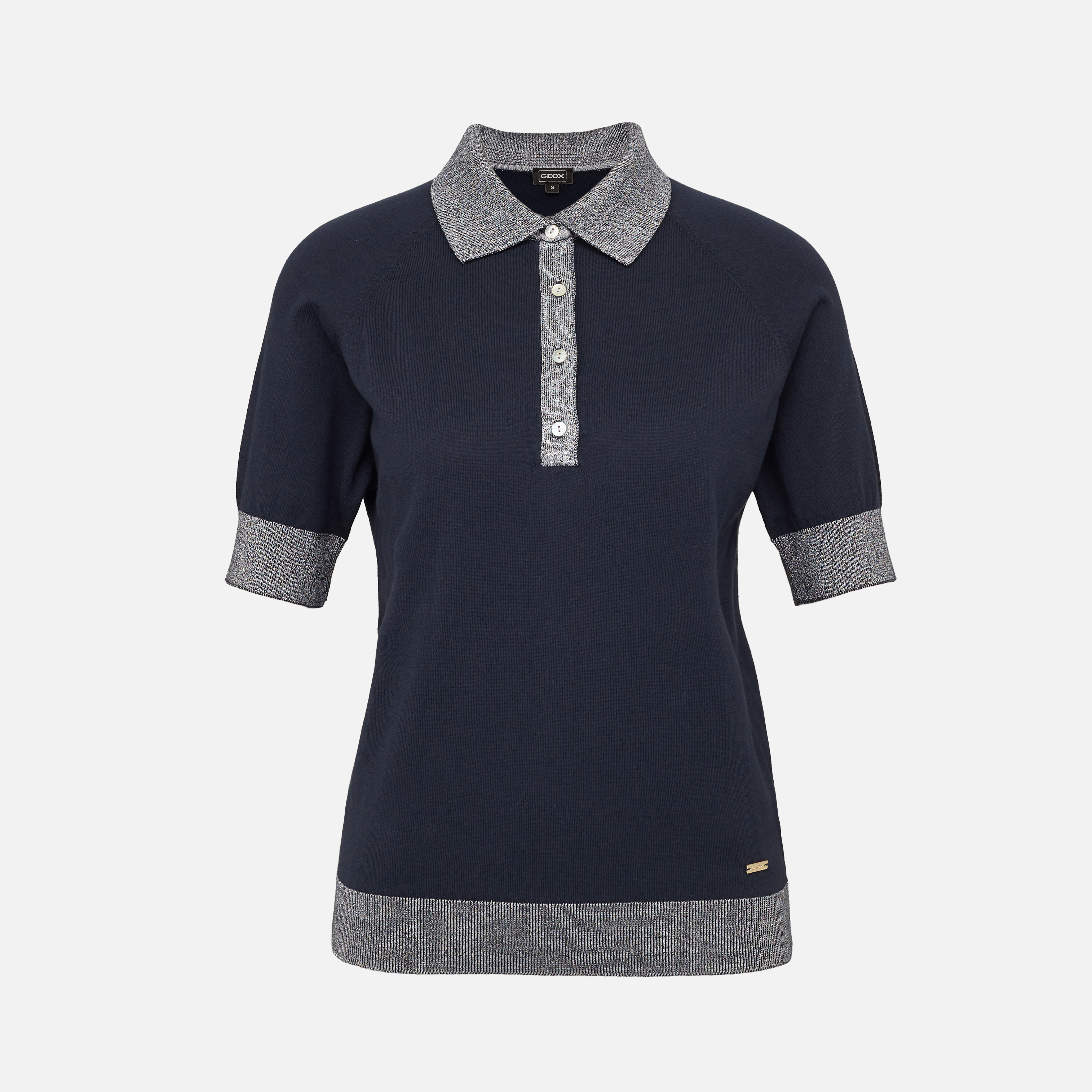 Снимка на Dark blue women's T-shirt Geox - Women's