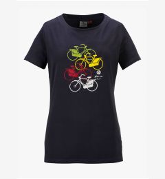 Снимка на Dark blue women's T-shirt with killtec print - Women's