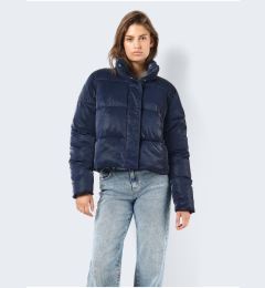 Снимка на Dark blue women's winter quilted jacket Noisy May Harper - Women's