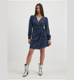 Снимка на Dark blue women's wrap dress Pepe Jeans - Women