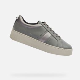 Снимка на Dark gray women's sneakers Geox Skyley - Women's