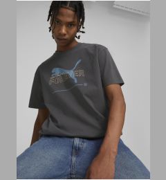Снимка на Dark grey men's loose T-shirt Puma Ess Better - Men's