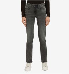 Снимка на Dark grey women's straight fit jeans Tom Tailor - Women
