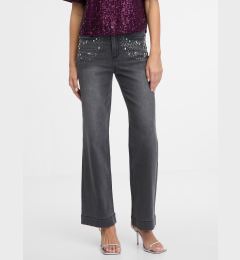 Снимка на Dark grey women's wide leg jeans ORSAY - Women's