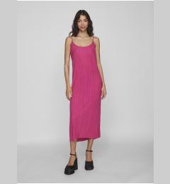 Снимка на Dark pink women's maxi-dresses VILA Plisa - Ladies