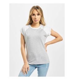 Снимка на DEF T-shirt Niko light grey/white
