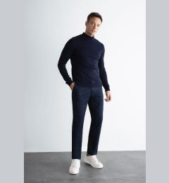 Снимка на DEFACTO Canvas Chino Pants Standard Fit 4 Pocket Cotton Flexible Straight Leg