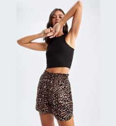 Снимка на DEFACTO Relax Fit Viscose Printed Normal Waist Short