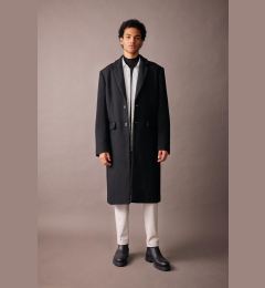 Снимка на DEFACTO Slim Fit Cashmere Coat Parka Slim Cut Lined Buttoned Pocket