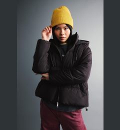 Снимка на DEFACTO Water Repellent Puffer Puffer Jacket Oversize Wide Cut Hooded Thermal Insulated Windproof