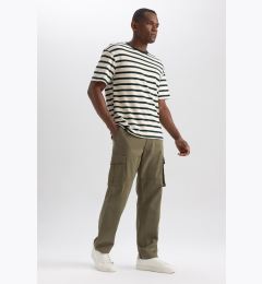 Снимка на DEFACTO Wide Leg Fit Wide Fit Normal Waist Wide Leg Cargo Pocket Trousers