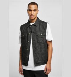 Снимка на Denim vest black washed