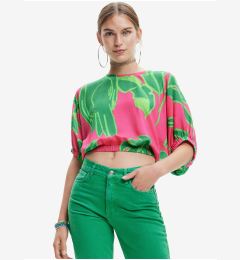 Снимка на Desigual Garret Green-Pink Womens Top - Women