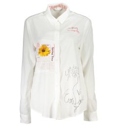 Снимка на DESIGUAL LONG SLEEVE SHIRT WOMEN WHITE