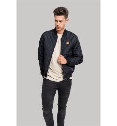 Снимка на Diamond Quilt Nylon Jacket Black