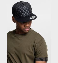 Снимка на Diamond Quilted Snapback Black