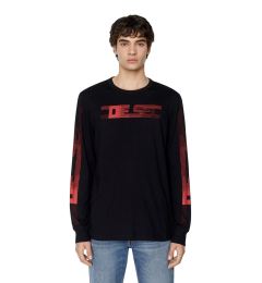 Снимка на Diesel T-shirt - T-JUST-LS-E5 T-SHIRT black