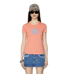 Снимка на Diesel T-shirt - T-SLI-E2 T-SHIRT orange