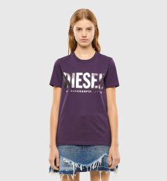 Снимка на Diesel T-shirt - TSILYWX TSHIRT purple
