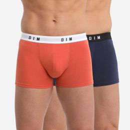 Снимка на DIM BOXER ORIGINAL 2x - Men's boxer briefs 2 pcs - orange - blue