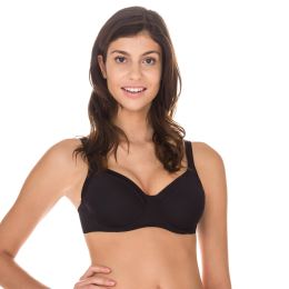 Снимка на DIM INVISIBLE GENEROUS BRA - Women's bra with bones - black