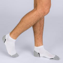 Снимка на DIM SPORT IN-SHOE 3x - Men's sports socks 3 pairs - white