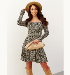 Снимка на Dress black-beige By o la la cxp1169.black/ecru