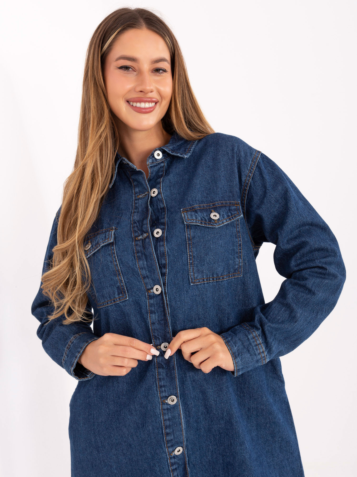 Снимка на Dress-D80026BI30469M314-dark blue