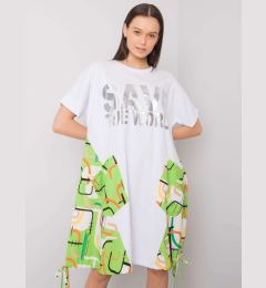 Снимка на Dress-DHJ-SK-13117.41P-white-green