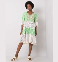 Снимка на Dress-DHJ-SK-13567.41P-white-green
