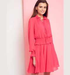 Снимка на Dress with a tie under the neck Cocomore Boutiqe pink