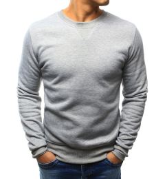 Снимка на DStreet Bluza męska bez kaptura szara (bx3004)