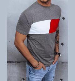 Снимка на Dstreet Dark Grey Men's Basic T-Shirt