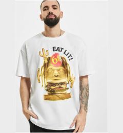 Снимка на Eat Lit Oversize Tee White