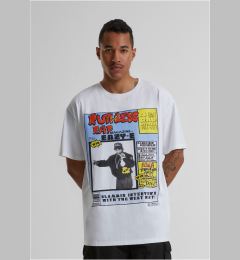 Снимка на Eazy-E RAP Magazine Oversize T-Shirt White