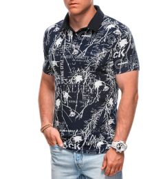 Снимка на Edoti Printed Men's Polo Shirt