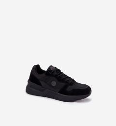Снимка на EVENTO Мъжки Спортни Обувки Sneakers На Платформа Черни Hanirin