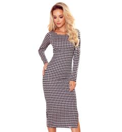 Снимка на Fitted dress with a slit on the side Numoco