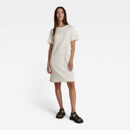 Снимка на G-STAR Dress - Gel print dress with\s white