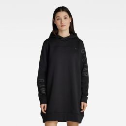 Снимка на G-STAR Dress - Multi gr loose hdd sw dress wmn black
