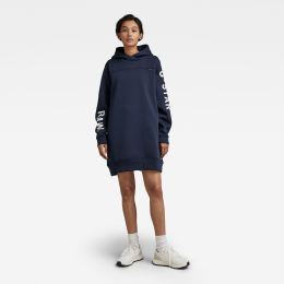 Снимка на G-STAR Dress - Multi gr loose hdd sw dress wmn blue